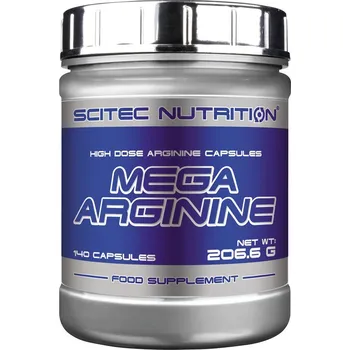 Scitec Nutrition Mega Arginine 140 cps.