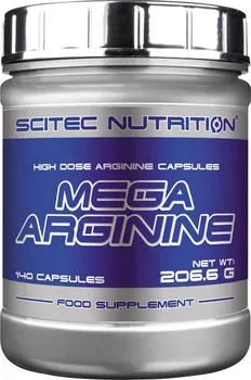 Aminokyselina Scitec Nutrition Mega Arginine 140 cps.