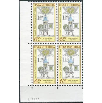 Poštovní známka Česká pošta (2004) č. 387 ** - Česká republika - 4-bl - Tradice české známkové tvorby - D.T.
