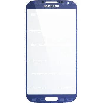 OEM Samsung Galaxy S4 sklo dotykové, čelní, modré (Blue Arctic)