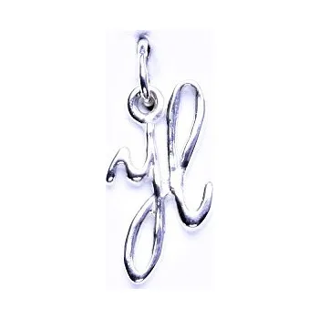 Přívěsek Stříbrný přívěsek, písmeno H - P 437 (Stříbrná abeceda)