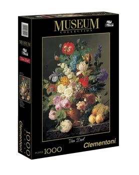 Puzzle Clementoni Museum Van Dael: Květinová váza 1000 dílků
