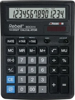 Kalkulačka Rebell BDC514 černá