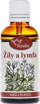 Přírodní produkt Serafin Žíly a lymfa tinktura ze směsi pupenů 50 ml