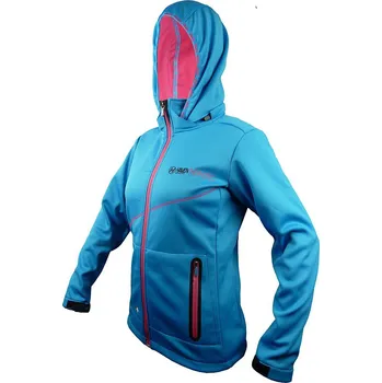 Cyklistická bunda DÁMSKÁ BUNDA HAVEN THERMOTEC MODRO/ RůŽOVÁ Velikost: L