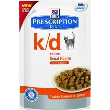 Krmivo pro kočku Hill's Feline K/D kapsička Chicken 85 g