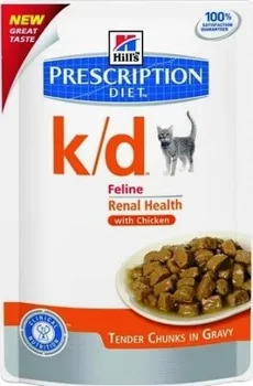 Krmivo pro kočku Hill's Feline K/D kapsička Chicken 85 g