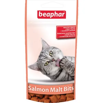 Pamlsek pro kočku Beaphar Salmon Malt Bits 35 g