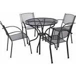 UNIKOV Steel Milano I. 1+4 stůl 90 cm