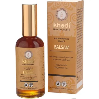 Vlasová regenerace Khadi Vlasový olej balzám proti lupům 100 ml