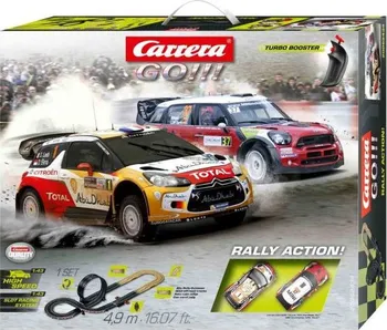 Set autodráh Carrera GO 62434 Rally Action
