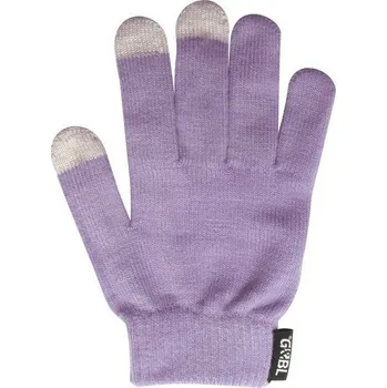 Rukavice GeBL Rukavice iTECH s elektrovodivými konečky 3566-3P (3 prsty) velikost M fialové