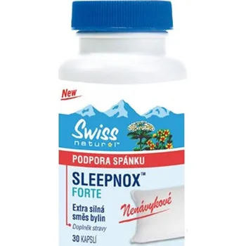 Přírodní produkt Swiss Sleepnox Forte 30 cps.