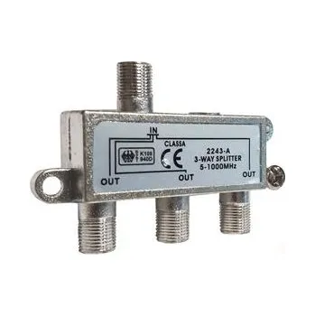 Příjem digitálního pozemního vysílání Transmedia Anténní rozbočovač FV3 CLASS A