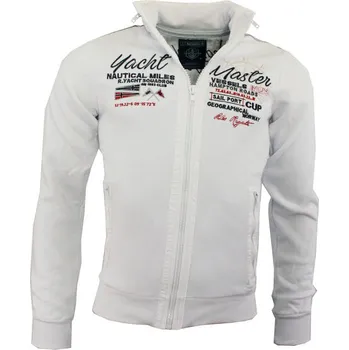 Geographical Norway Gentury Men bílá Pánská mikina Geographical Norway Gentury Men bílá