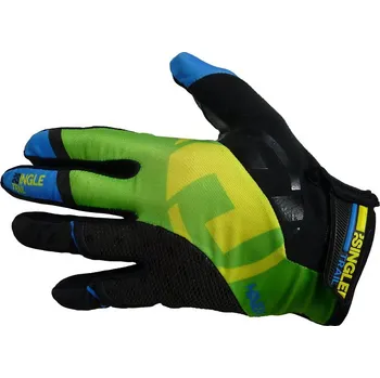 Cyklistické rukavice Rukavice HAVEN SINGLETRAIL Long black/green Varianta: M