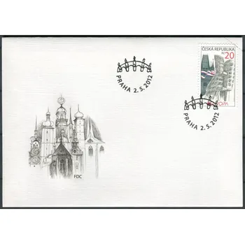 Poštovní známka Česká pošta (2012) FDC 719 - Europa Pozvání do vydavatelské země