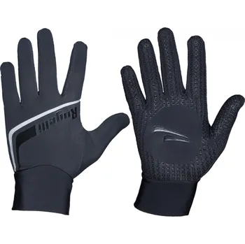 Rukavice Slabé softshellové zimní rukavice s protiskluzovou dlaní Rogelli BURLINGTON, černé Varianta: L