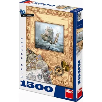 Puzzle Dino Zámořské objevy 1500 dílků