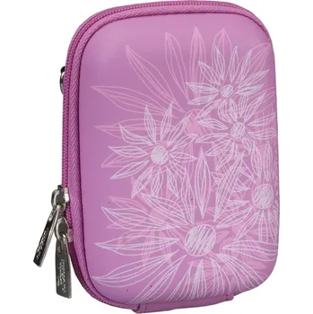 Riva Case 7023 pouzdro na fotoaparát, růžové Flowers