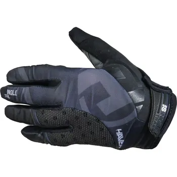 Cyklistické rukavice Rukavice HAVEN SINGLETRAIL Long black Varianta: L