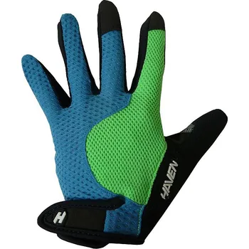 Cyklistické rukavice Dlouhoprsté rukavice HAVEN KIOWA LONG blue/green Varianta: L