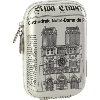 Riva Case 7103 pouzdro na fotoaparát, stříbrné Notre Dame
