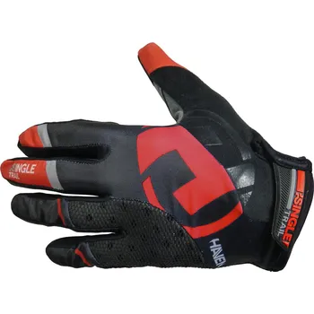 Cyklistické rukavice Rukavice HAVEN SINGLETRAIL Long black/red Varianta: L