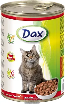 Krmivo pro kočku Dax Cat kousky hovězí