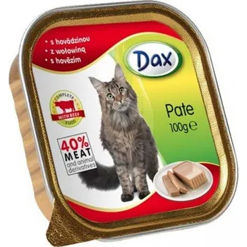 Krmivo pro kočku Dax Cat vanička hovězí 100 g