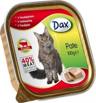 Krmivo pro kočku Dax Cat vanička hovězí 100 g