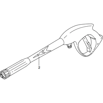 Vysokotlaký čistič Náhradní stříkací pistole pro vysokotlaký čistič Michelin MPX 150 HDC, MPX 150 HDC (RLW), MPX 160 RM (40925)
