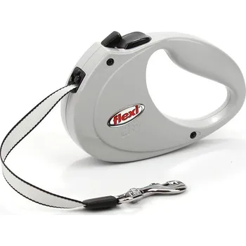 Vodítko pro psa FLEXI Vodítko Velké 2 m Šedé