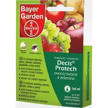 Insekticid Bayer Garden Decis Protech na ovoce a zeleninu 2 x 5 ml