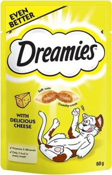 Pamlsek pro kočku Dreamies pochoutka pro kočky se sýrem 60 g