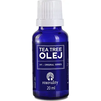 Tělový olej Renovality Tea Tree olej s kapátkem 20 ml
