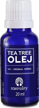 Tělový olej Renovality Tea Tree olej s kapátkem 20 ml