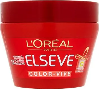 Vlasová regenerace L'Oréal Elseve Color-Vive ochranná maska na barvené vlasy 300 ml