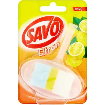 Savo Wc blok komplet 37 g citron WC čistič Savo Wc blok komplet 37 g citron