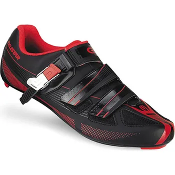 Pánské cyklistické tretry Tretry EXUSTAR SR4113 černo/červené 45