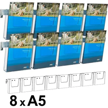 Cocktail Brochure Wall 8x A5