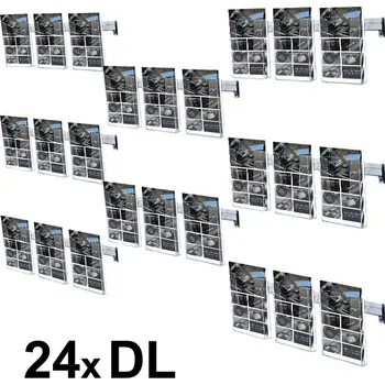 Cocktail Brochure Wall 24x DL