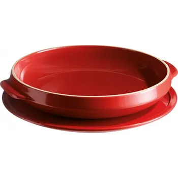 Emile Henry Set Tarte Tatin 28 cm zapékací misa a miska Emile Henry Set Tarte Tatin 28 cm