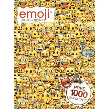 samolepka Emoji: Oficiální kniha samolepek - Egmont