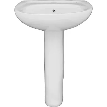 Keramické umyvadlo 57x47 cm D-832, bílé