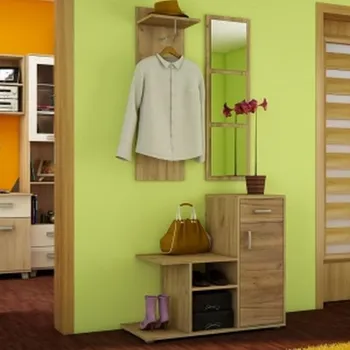 Předsíňová stěna, předsíň Mika - Moderní předsíňová stěna