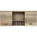 BRW Malcolm Závěsná skříňka SFW2D Dub canyon monument/Šedý wolfr