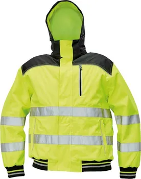 pracovní bunda CERVA Knoxfield Hi-Vis Pilot Winter žlutá