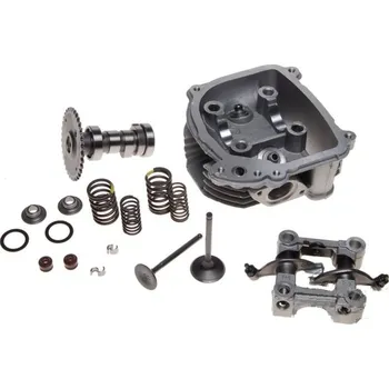 Válec motoru hlava válce motoru 150 ccm 157QMJ (GY6 150) 4T se zpětným spalováním výf. plynů