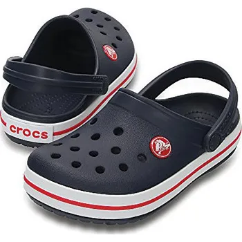 Crocs Kids Crocband Clog Navy/Red, 27-28